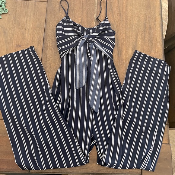 Amazon Pants - Navy blue jumpsuit